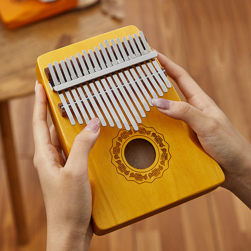 Kalimba Thumb Piano - Hluru 17 Key Kalimba Finger Piano