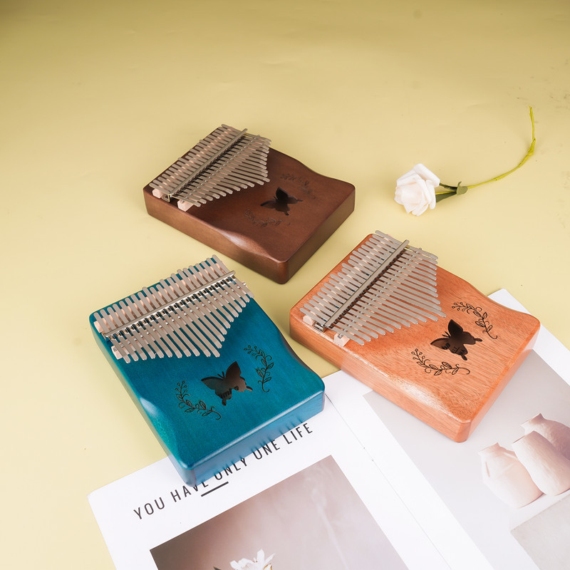 Kalimba Thumb Piano - 17 Key Hluru Kalimba Professional Quality