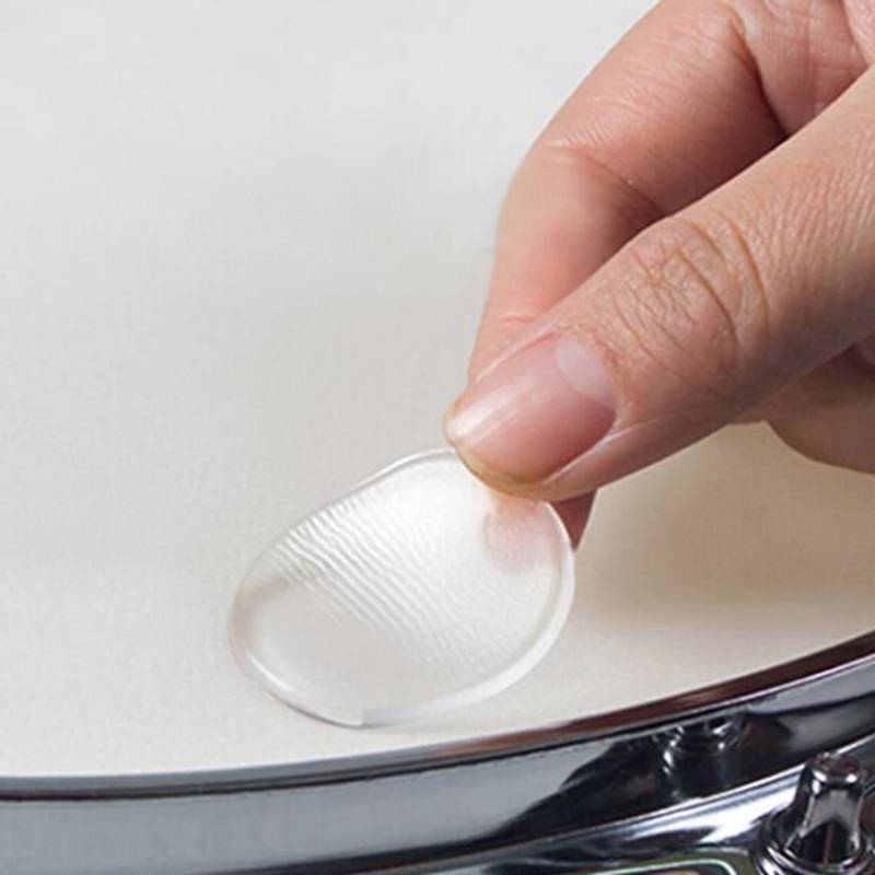 {YY28} 6Pcs Silicon Gel Drum M - Drum Practice Pad 评论和价格
