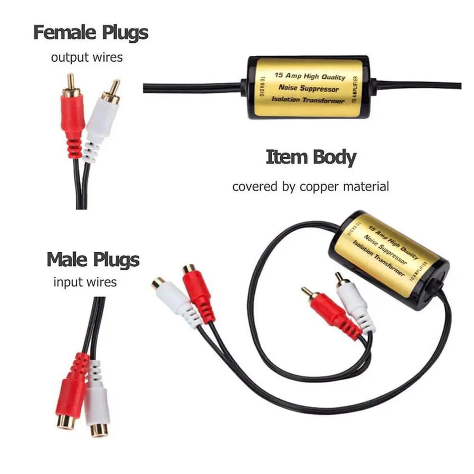 Generic RCA Audio Noise Filter - Audio Music Equalizer 评论和价格
