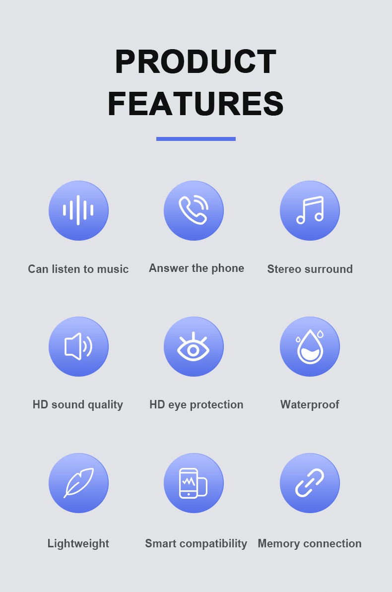 2026 New Smart Audio Glasses | - Audio With Music Ai 评论和价格