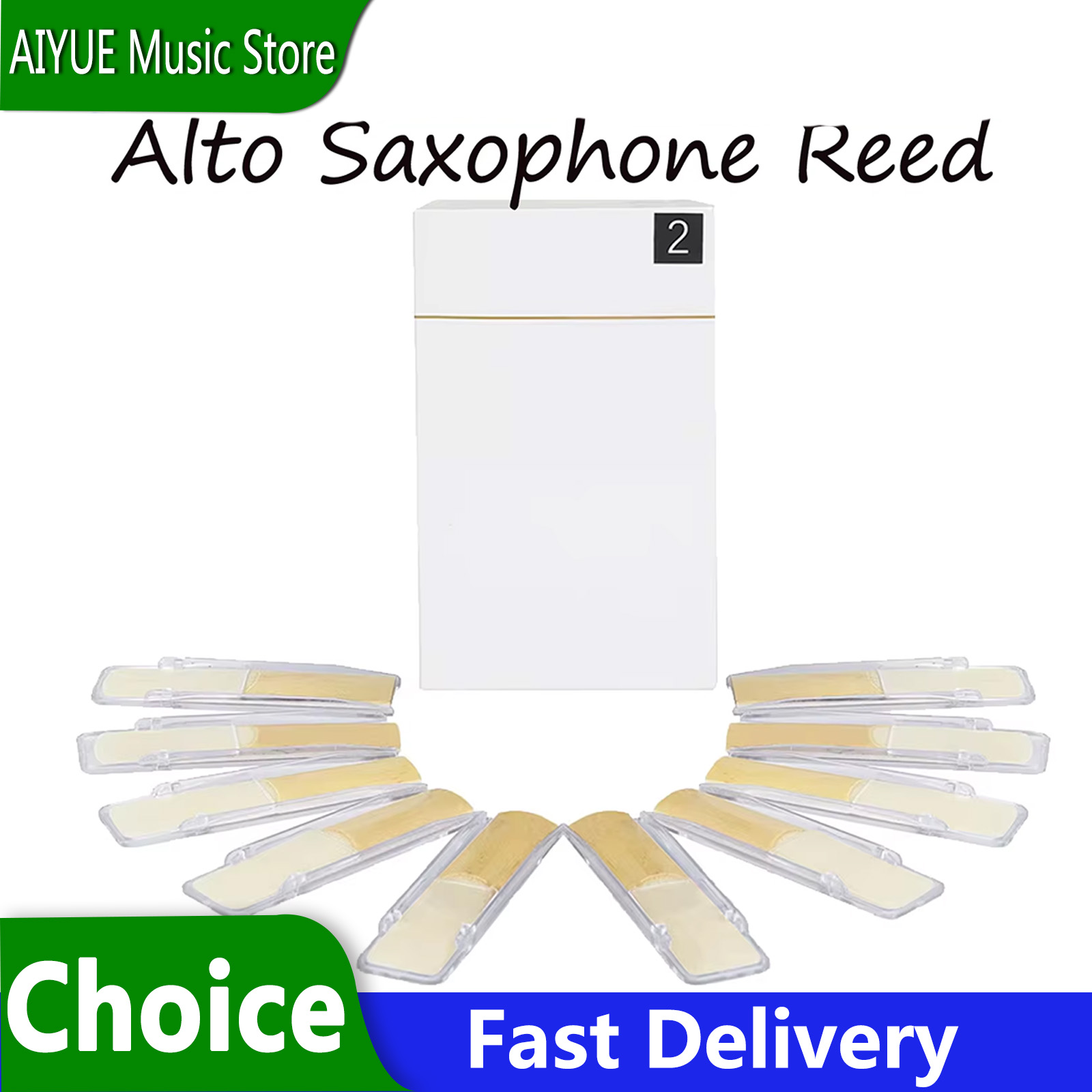 IRIN 10 Pcs Eb Alto Saxophone  - Saxophone Reed Pack 评论和价格