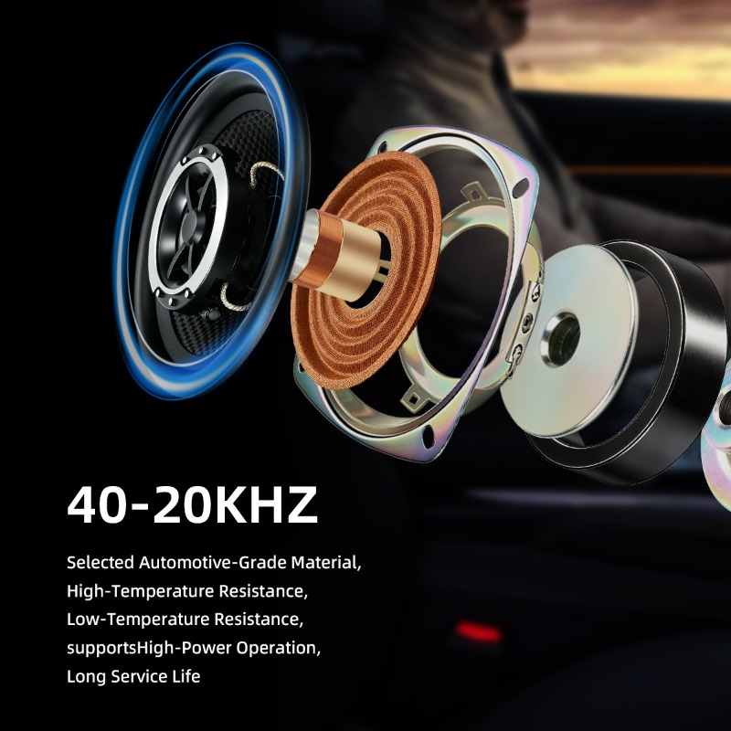 2pcs 6.5 Inch Coaxial Speaker  - Audio Universal Music 评论和价格