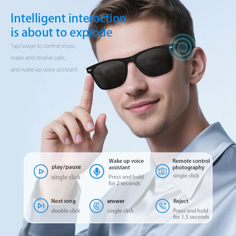 Business AI Glasses Translator - Audio Music Arabic 评论和价格
