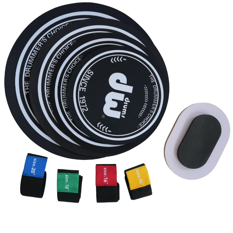 Rubber Drum Mute Pad Thicken S - Drum Practice Pad 评论和价格