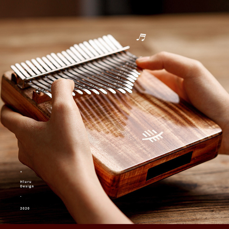 Hluru Kalimba 17 Keys with Hol - Kalimba Thumb Piano 评论和价格