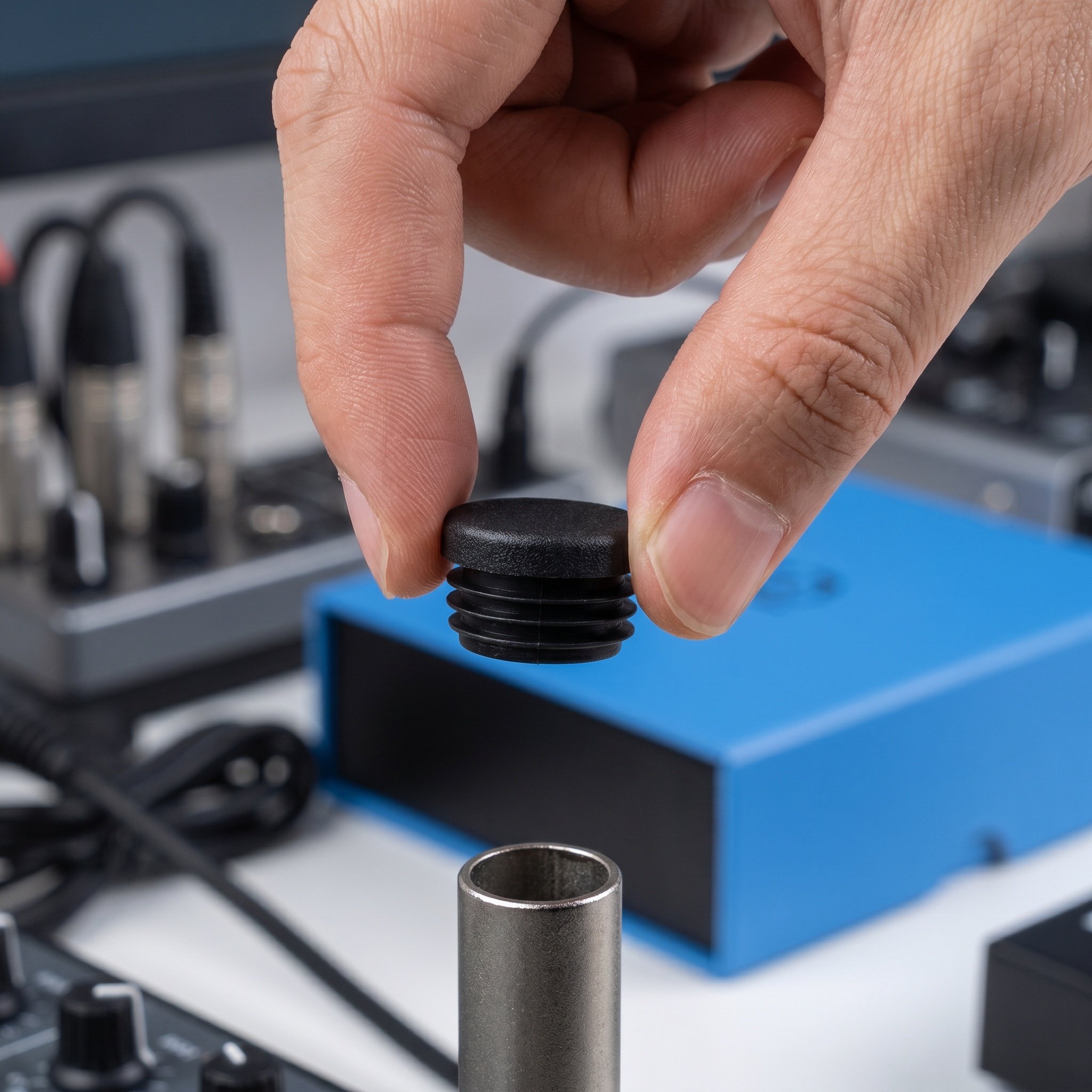 16Pcs Round Plastic Tube End C - Audio Music Youtube 评论和价格