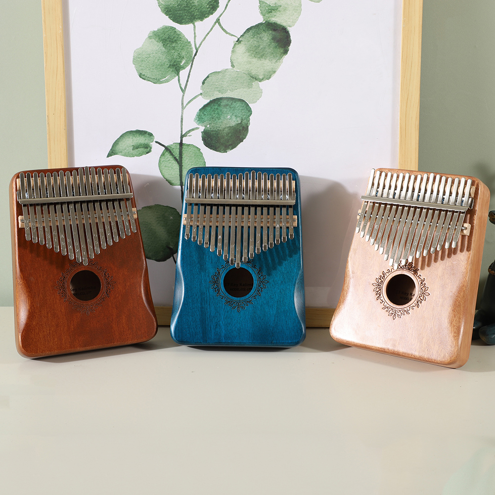 8/17Keys Mini Wooden Kalimba H - Kalimba Thumb Piano 评论和价格
