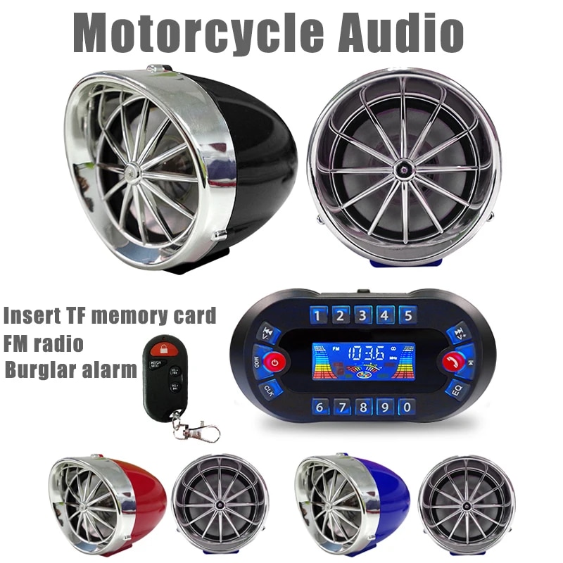 MT730 Motorcycle Bluetooth Spe - Audio Music Player 评论和价格