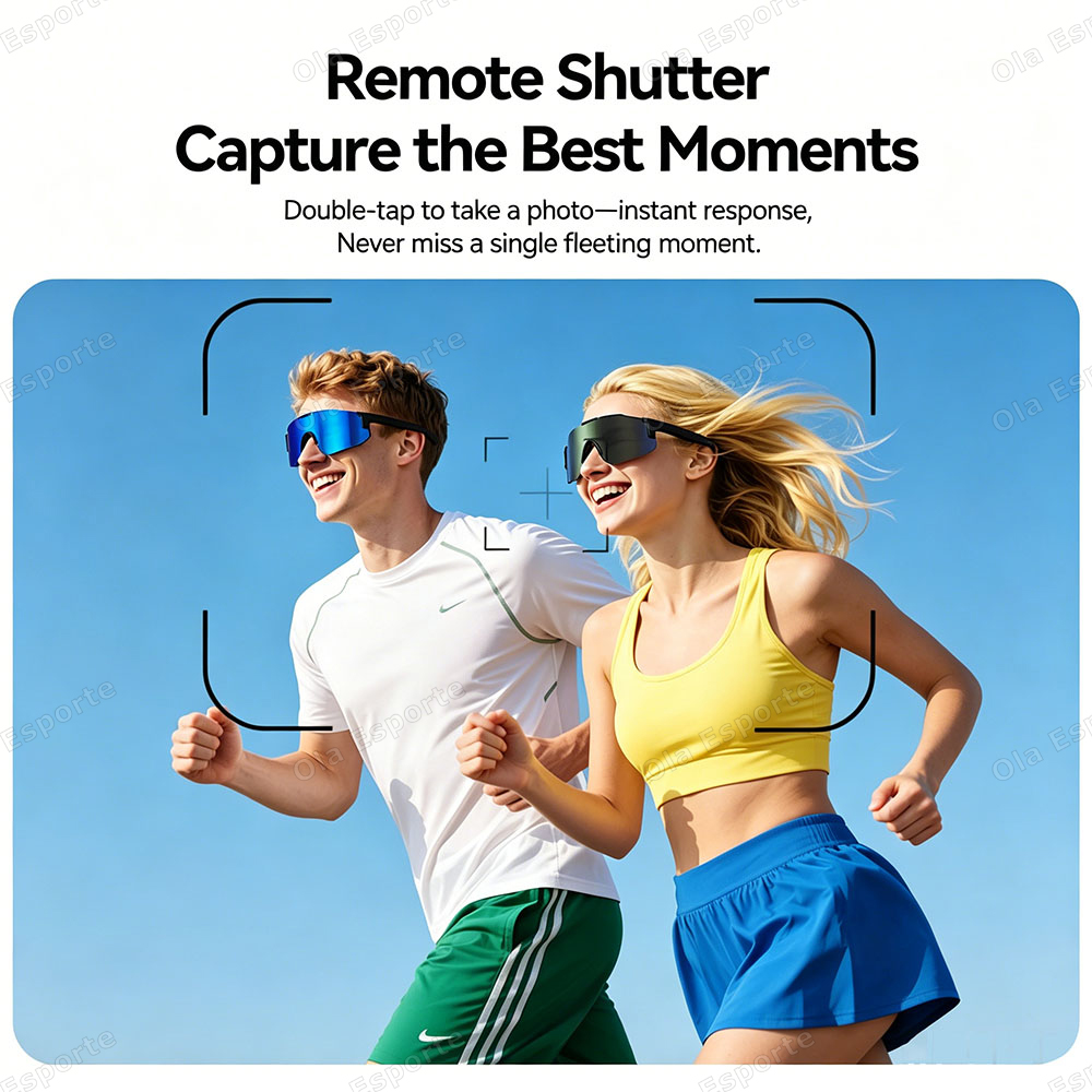 Cycling Smart Glasses Camera B - Audio Music Arabic 评论和价格