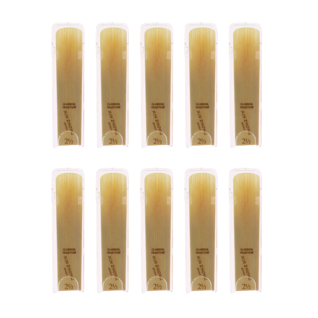 Pack of 10 Alto Saxophone Perf - Saxophone Reed Pack 评论和价格