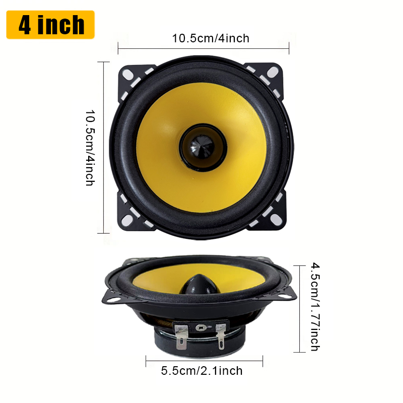 4 Inch Car Speaker Universal H - Audio Universal Music 评论和价格