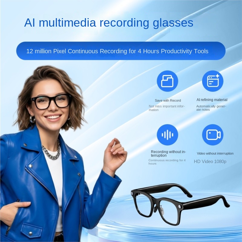 OLOIU Echowear Smart AI Smart  - Audio With Music Ai 评论和价格