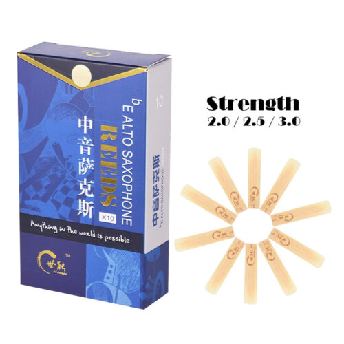 10 Pack Alto Sax Saxophone Ree - Saxophone Reed Pack 评论和价格