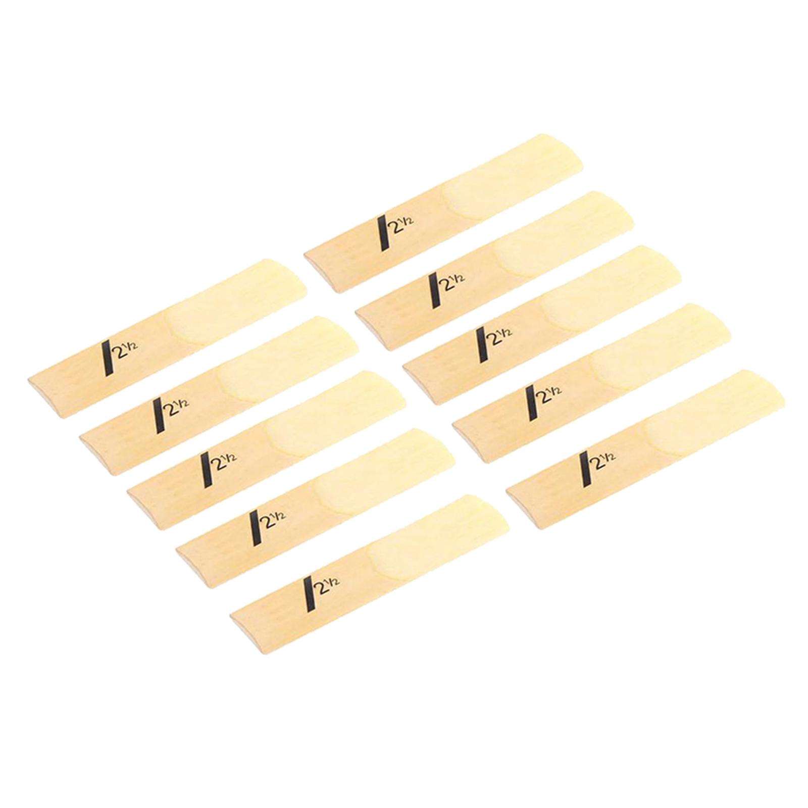 10pcs/pack Traditional Eb Alto - Saxophone Reed Pack 评论和价格