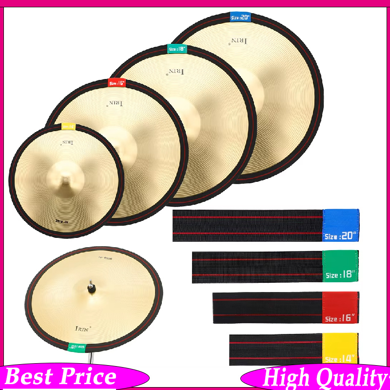 4Pcs/Set Drum Practice Cymbal  - Drum Practice Pad 评论和价格