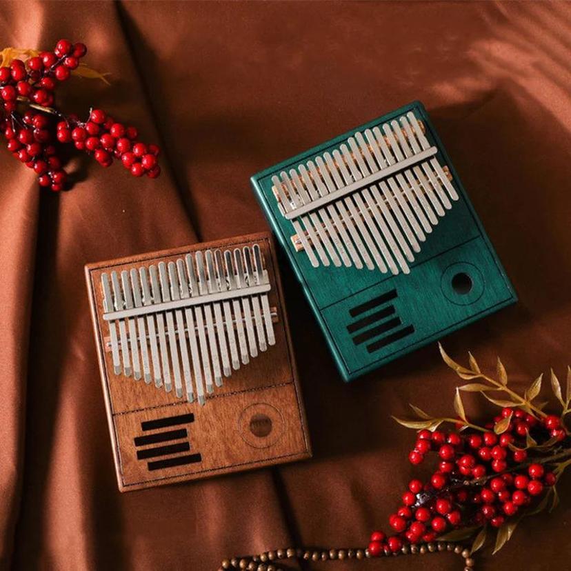 Retro Kalimba 17 Key Thumb Pia - Kalimba Thumb Piano 评论和价格