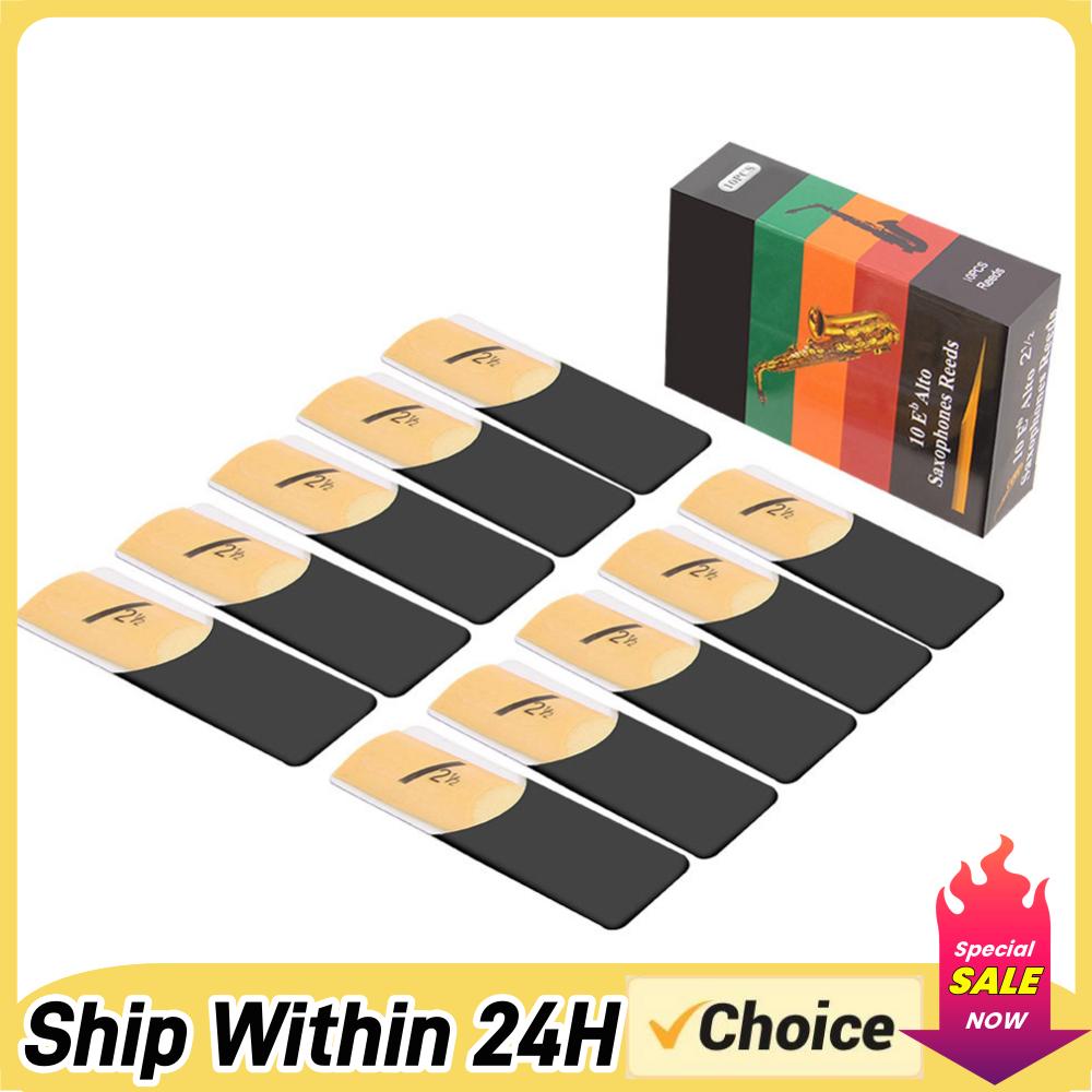 10 Pack Eb Alto Sax Reeds Saxo - Saxophone Reed Pack 评论和价格