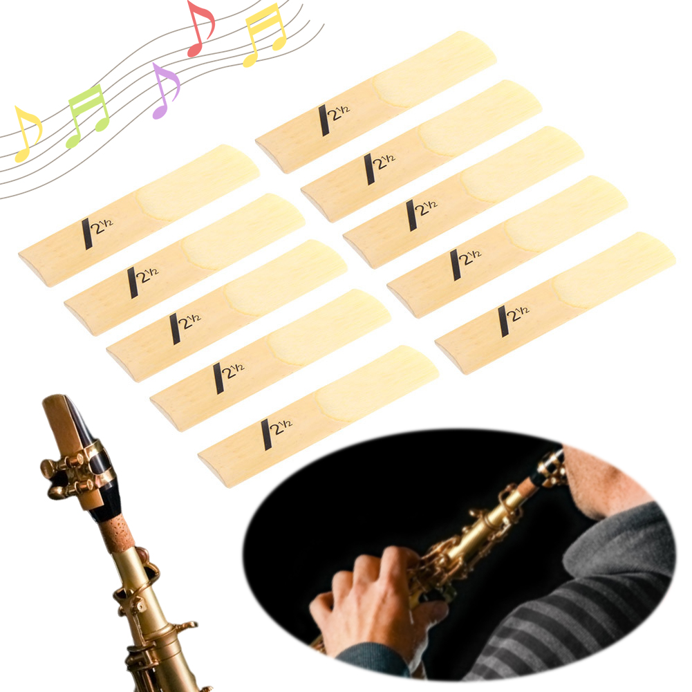 10 Pack Eb Alto Sax Reeds Alto - Saxophone Reed Pack 评论和价格